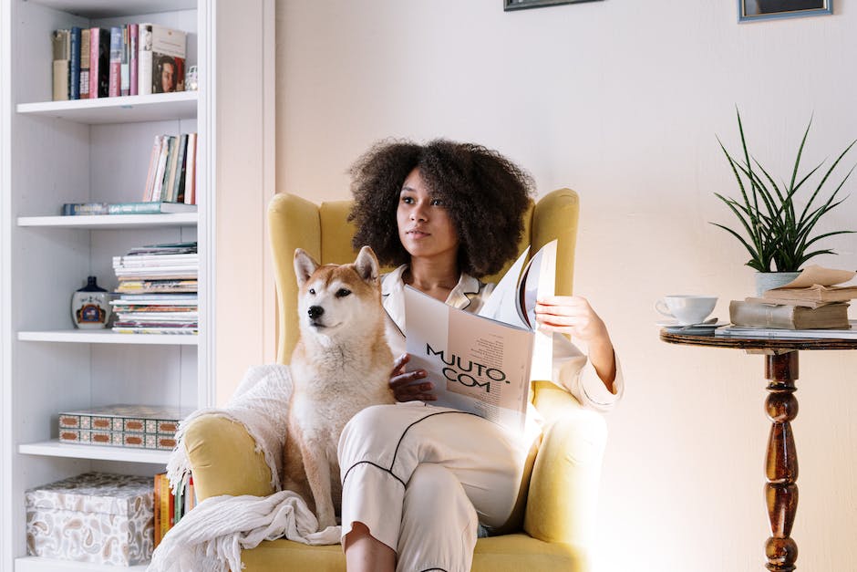 Hunde schlafen gerne zwischen Menschenbeinen aufgrund des Wärmegefühls